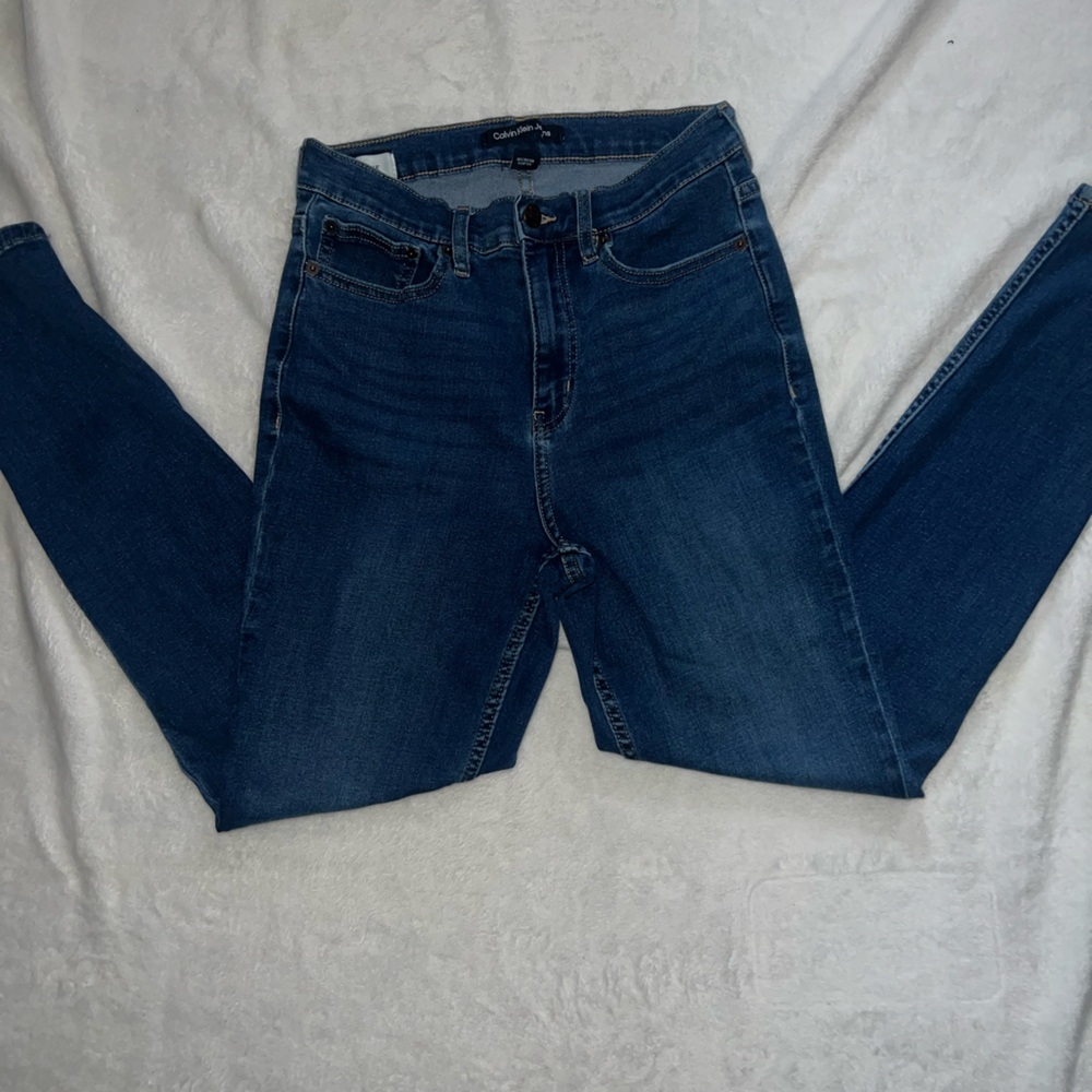 Calvin Klein Dark Blue Skinny Jeans